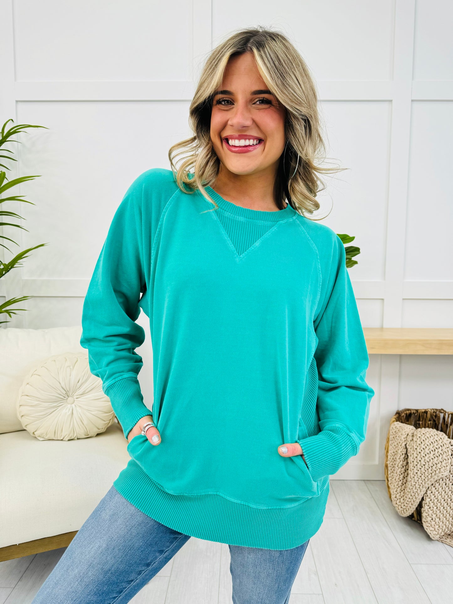 DOORBUSTER! In My Effortless Element Pullover- Multiple Colors!