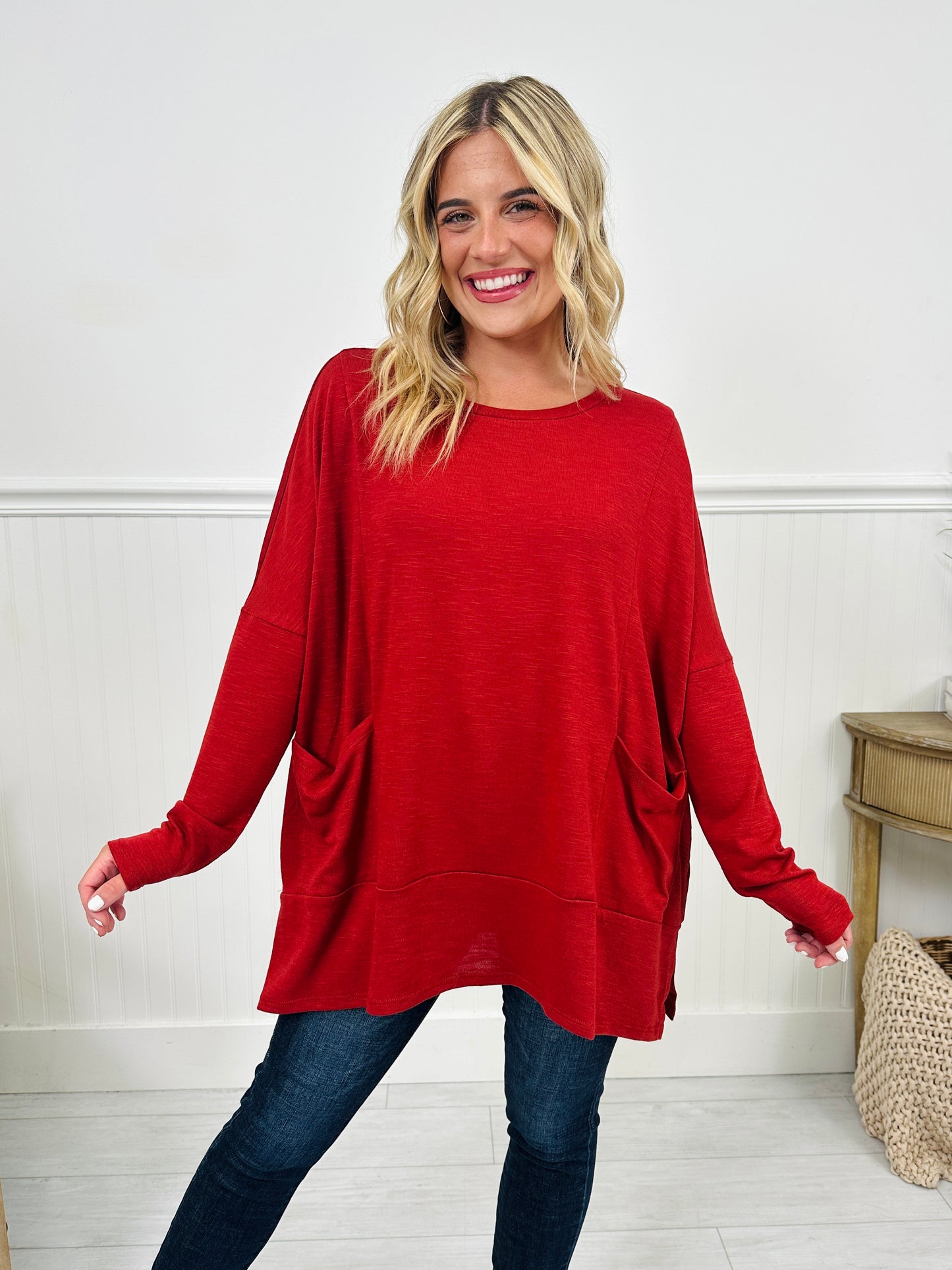 The First of Fall Top- Multiple Colors!