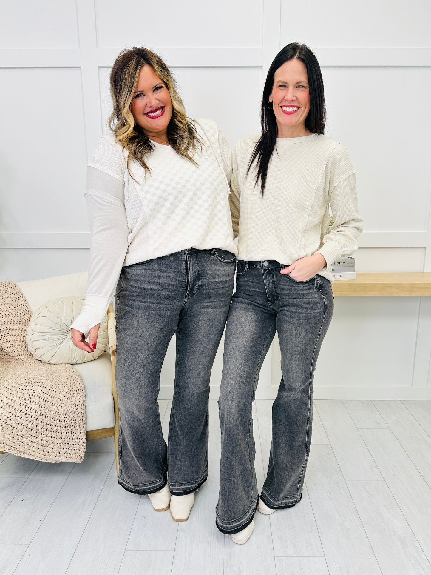 Judy Blue Midnight Moves Tummy Control Flare Jeans