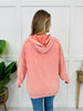 Peace Mode Sweatshirt in Coral