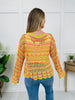 Sunset Ripple Knit Top