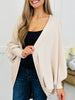The Weekend Wrap Cardigan In Oatmeal