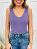 Cropped Reversible Shapewear Tank- Multiple Colors!