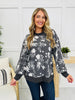 Blossoms In The Breeze Pullover in Black