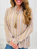 The Prairie Poet Top In Dusty Blue