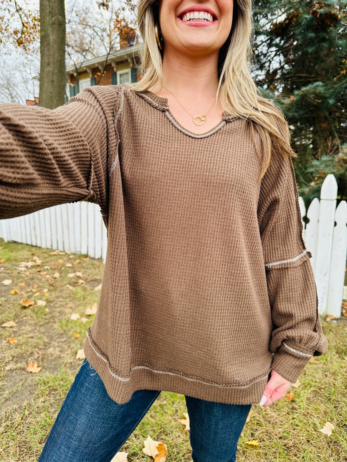 REG/CURVY Falling for Comfort Pullover- Multiple Colors!