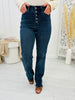 Judy Blue Stay Fly Button Fly Straight Leg Jeans