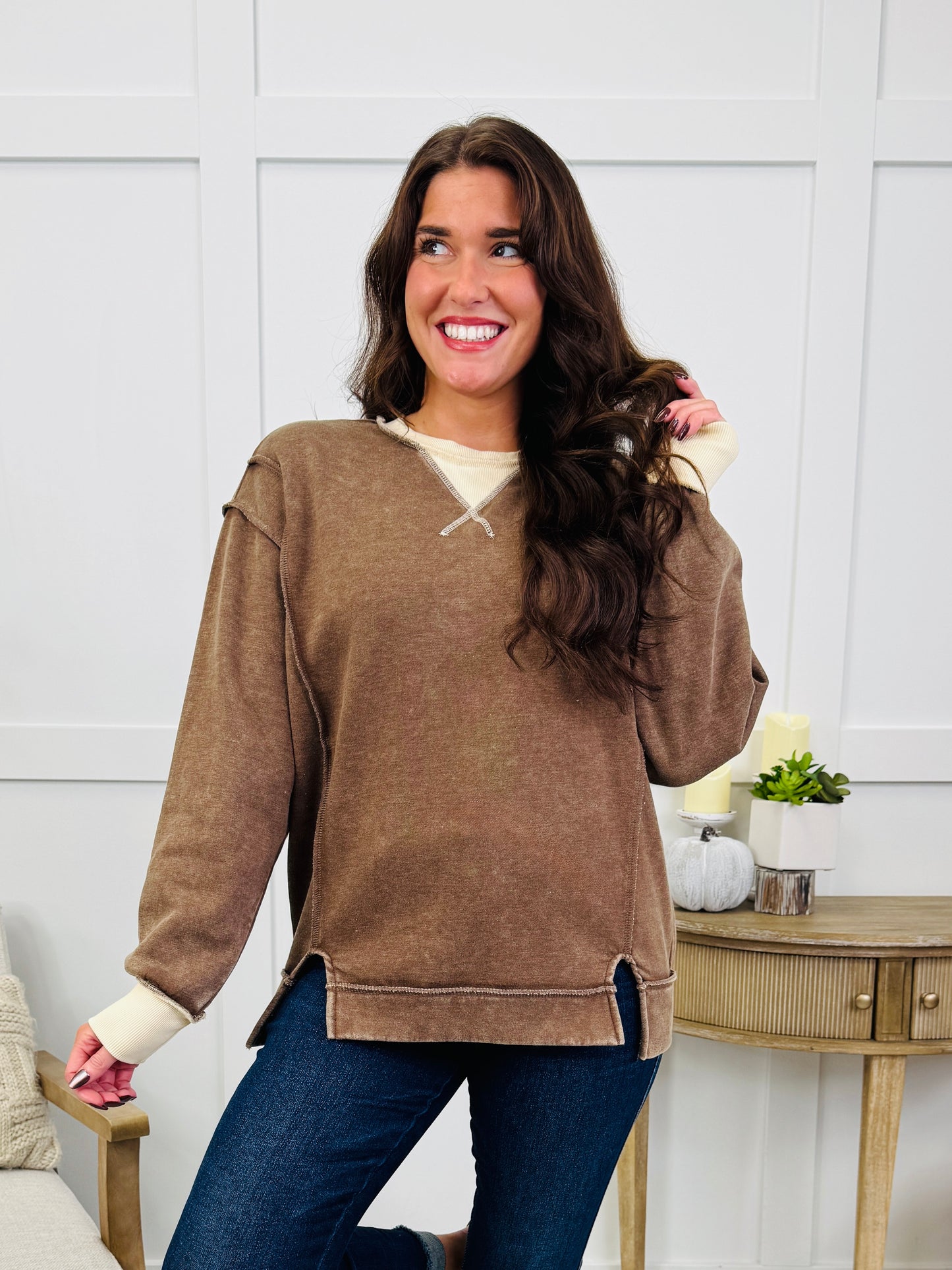 Meet Me Outdoors Top In Multiple Colors