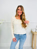 Delicate Days Top In Ecru