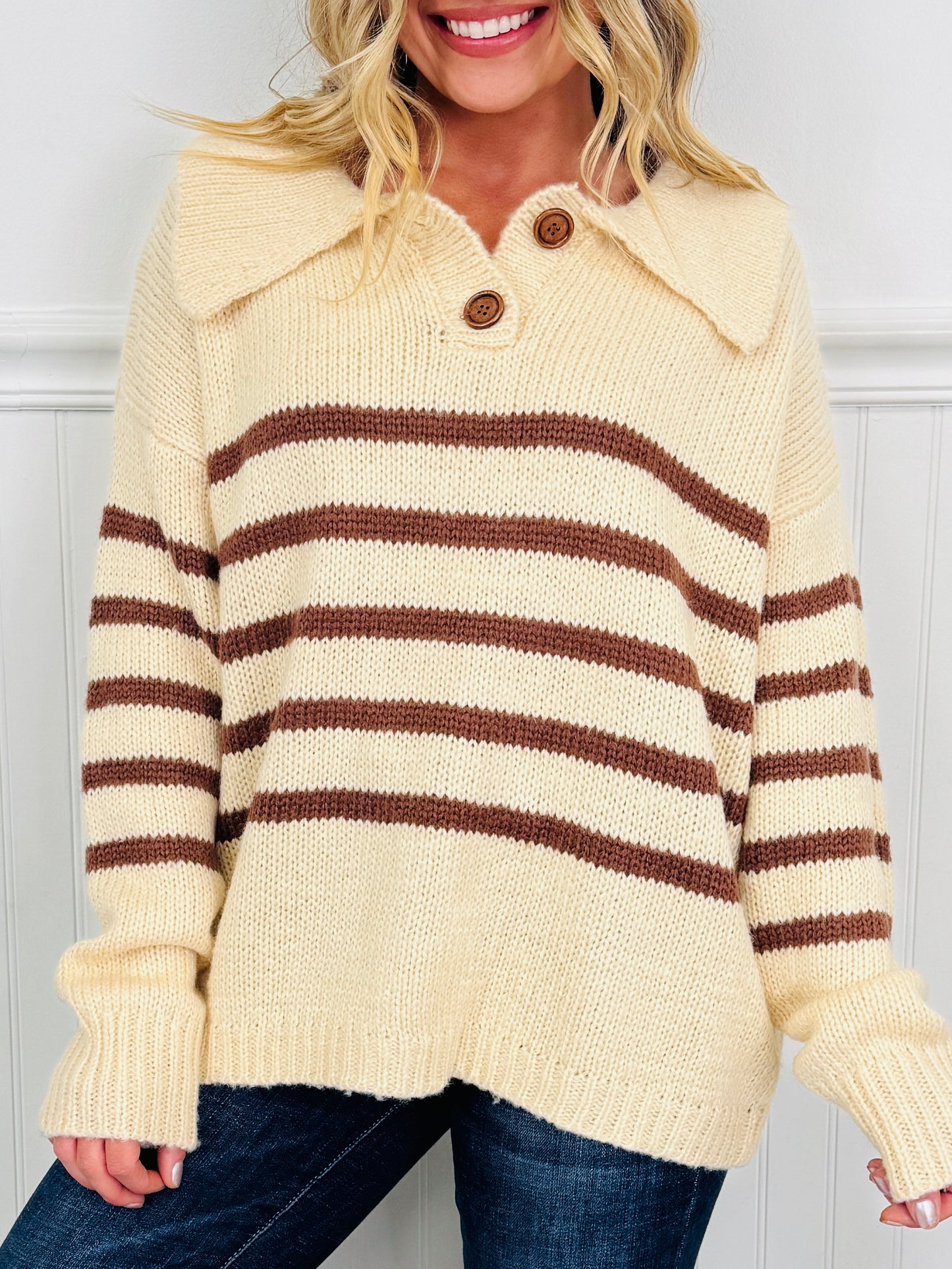 Color Me Cozy Sweater In Tiramisu