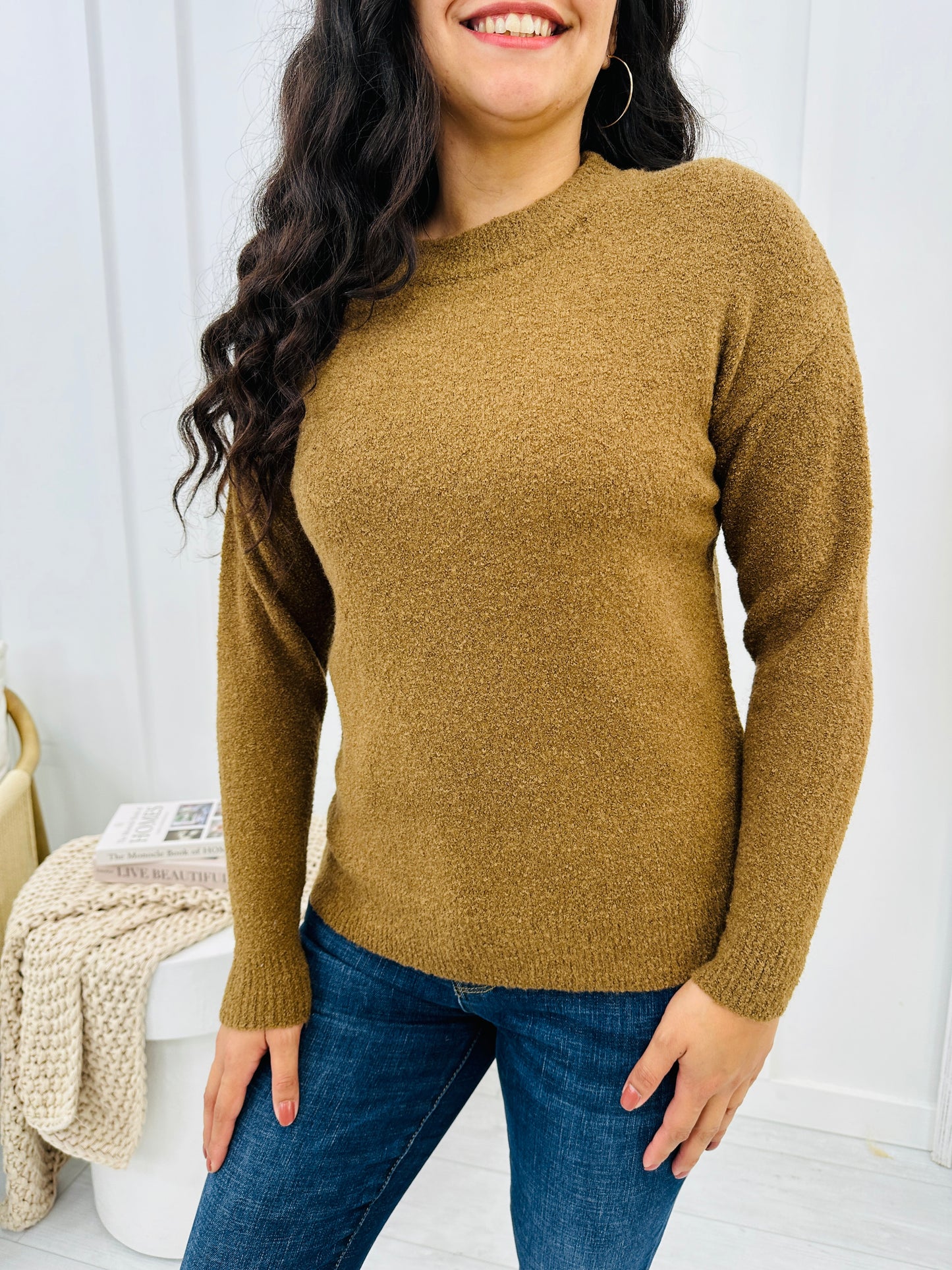 Soft As Clouds Sweater- Multiple Colors!