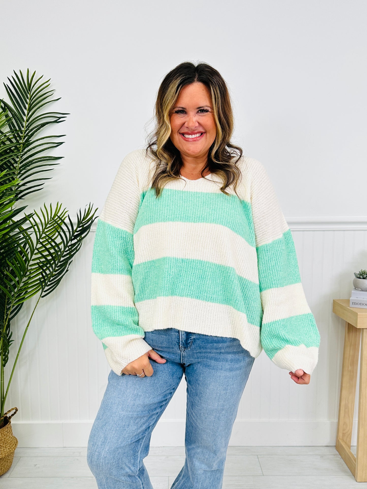 Springtime Stripes Sweater in Multiple Colors