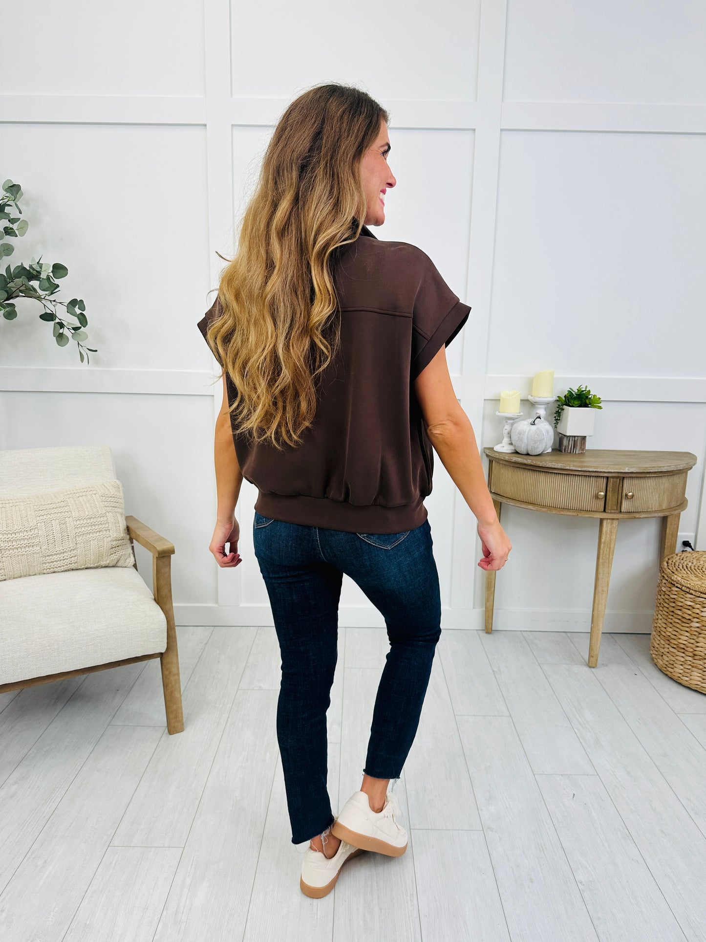 Here for the Ride Jacket In Espresso