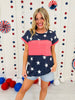 Red, White, and Cute Top in Multiple Colors