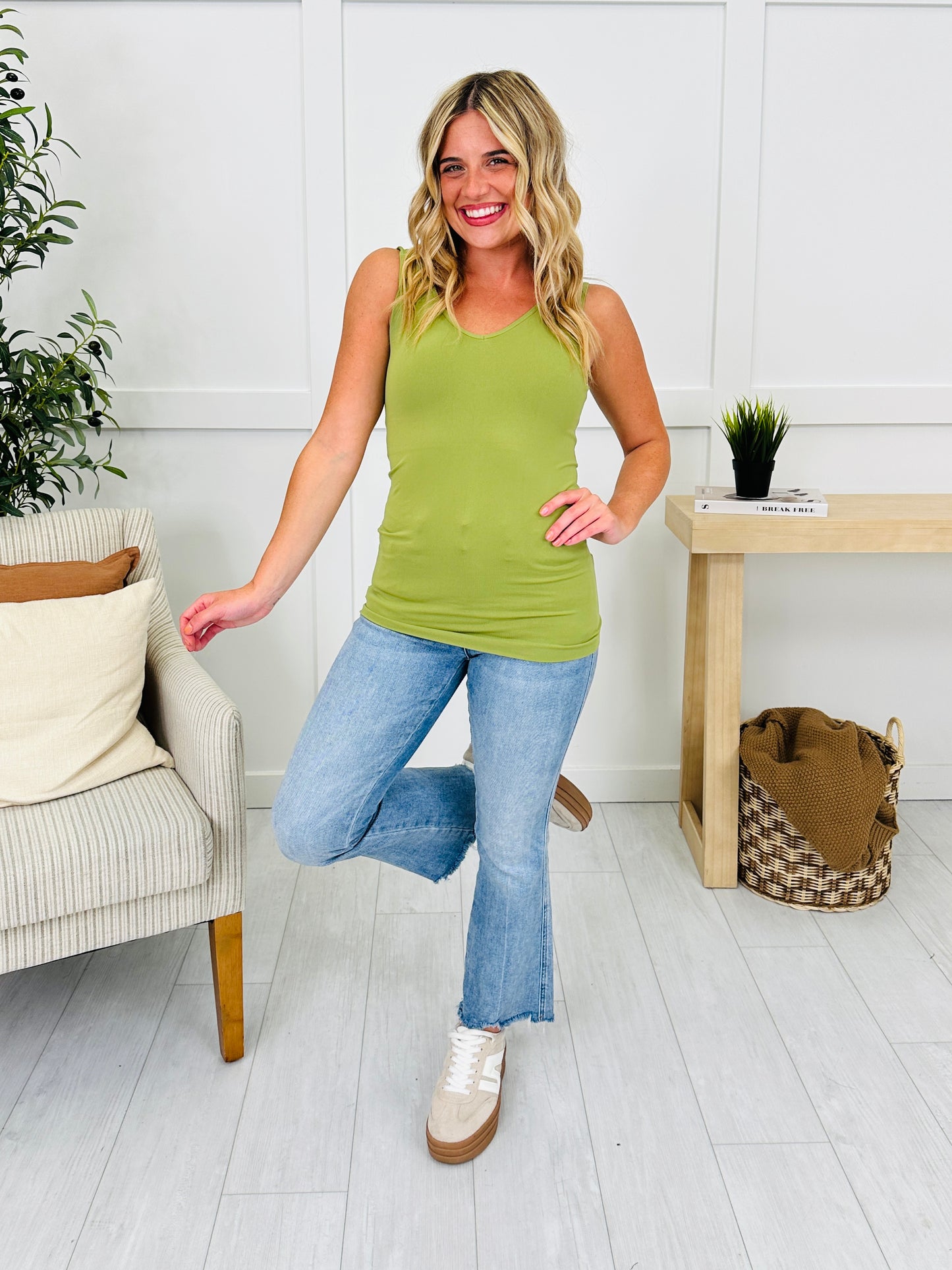 Best Selling Reversible Shapewear Tank Top- Multiple Colors!