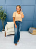 Judy Blue Stop and Stare Tummy Control Flare Jeans in Reg/Curvy