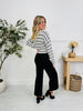 Black To Basics Tummy Control Cropped Wide Jeans In Multiple Inseams