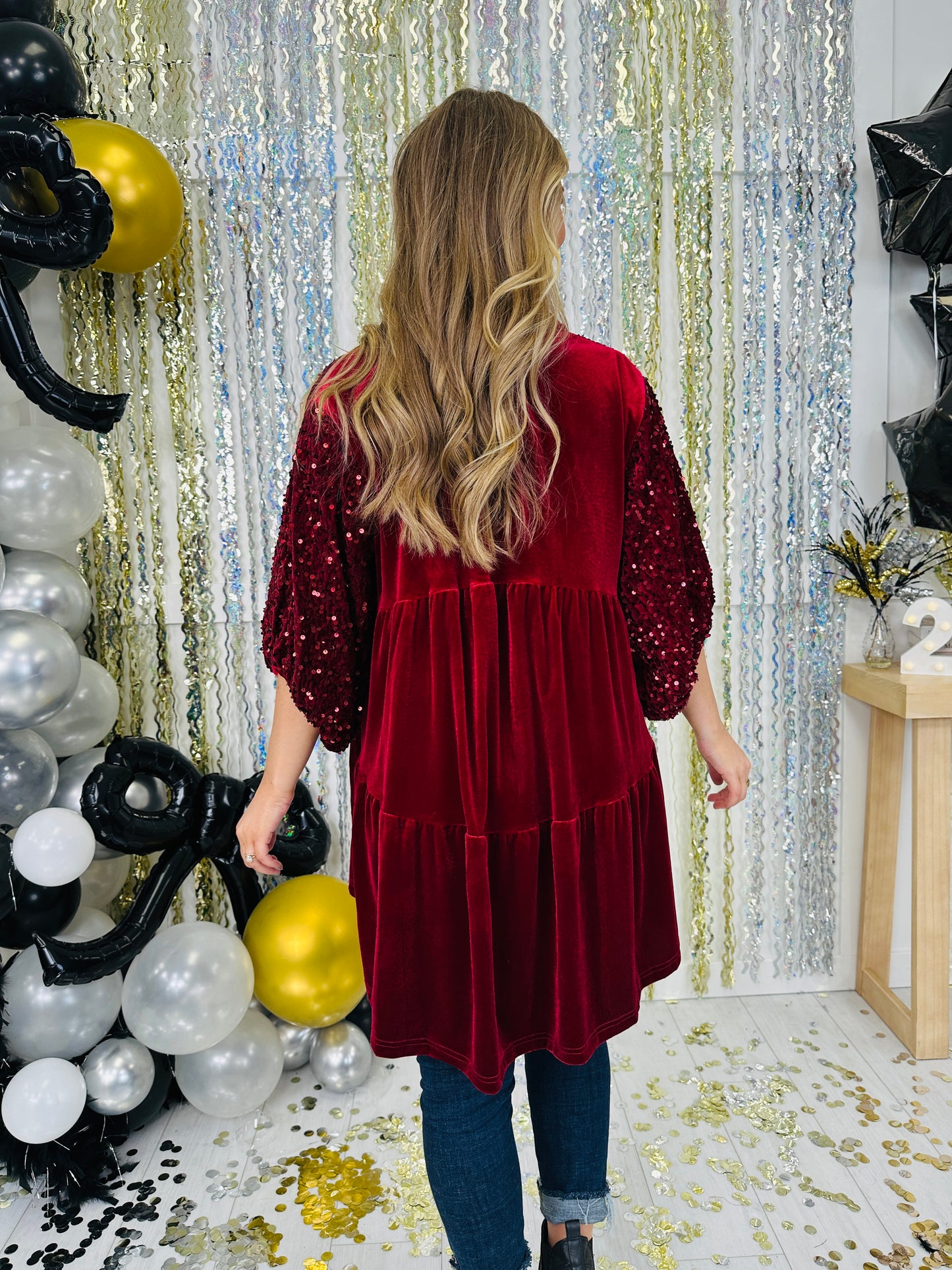 Season Of Sparkle Top- Multiple Colors!