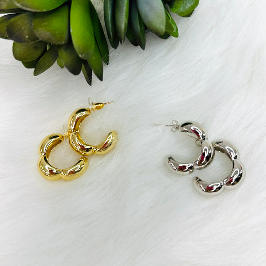 Lulu Hoop Earrings- Multiple Colors!