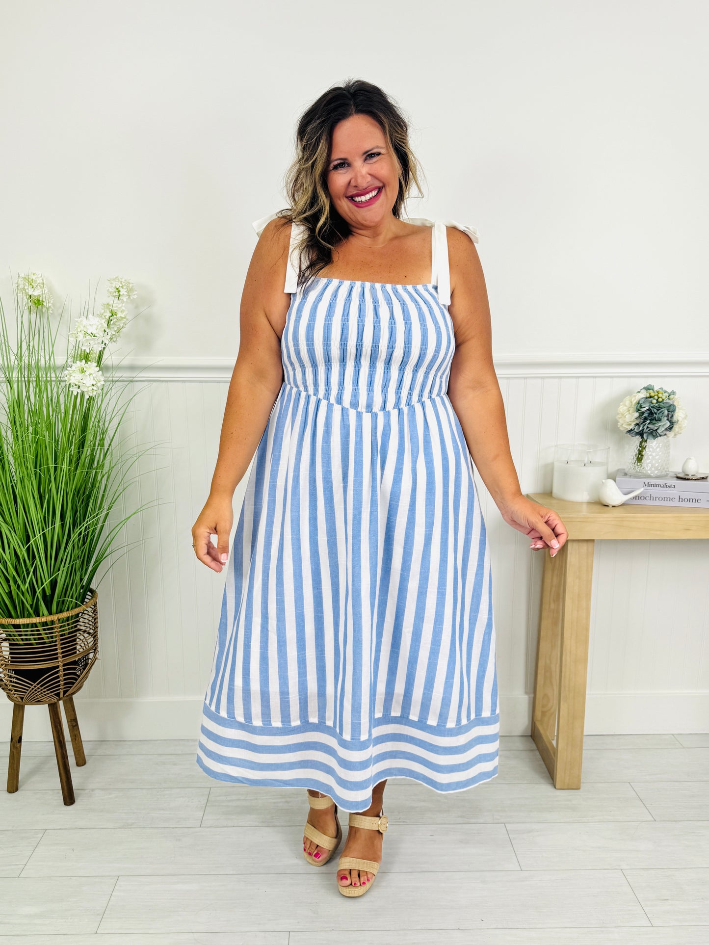 Coastal Charm Maxi Dress In Multiple Colors