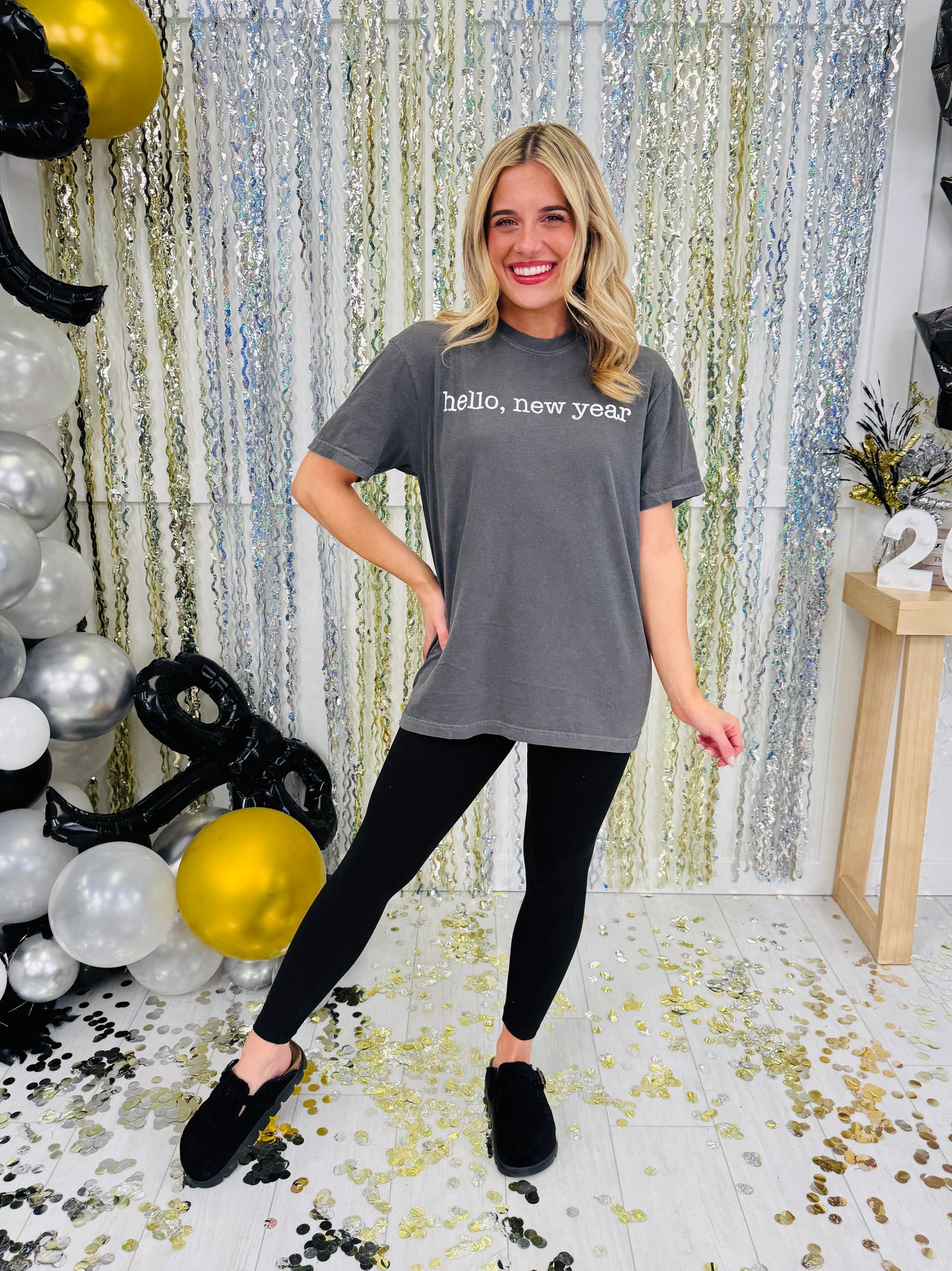 Hello, New Year Graphic Tee