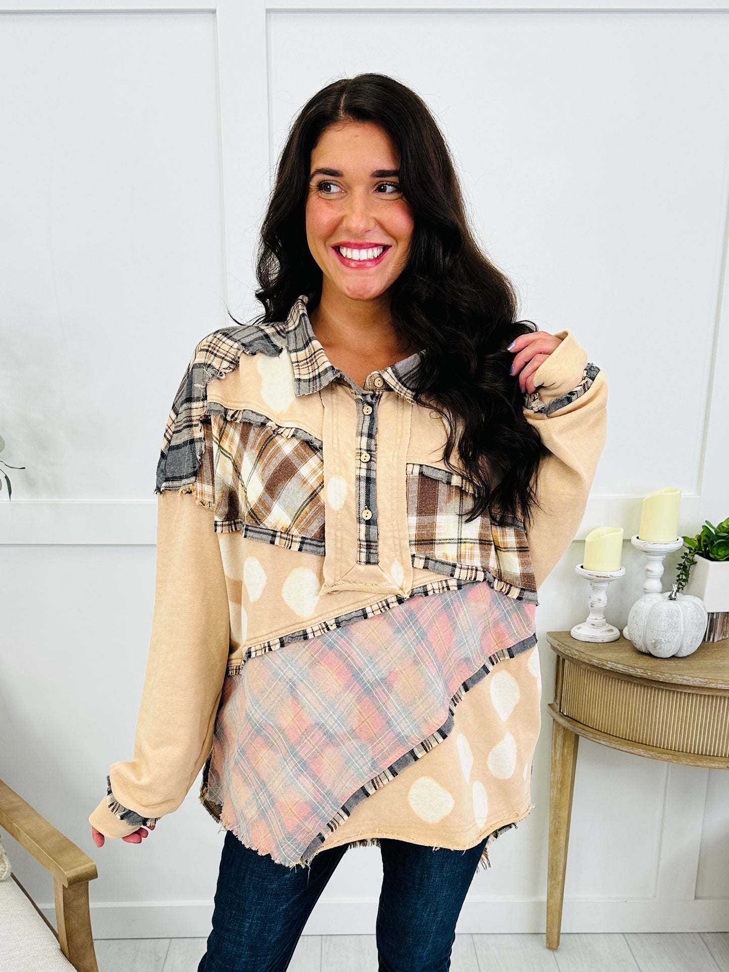 Patchwork Prairie Pullover