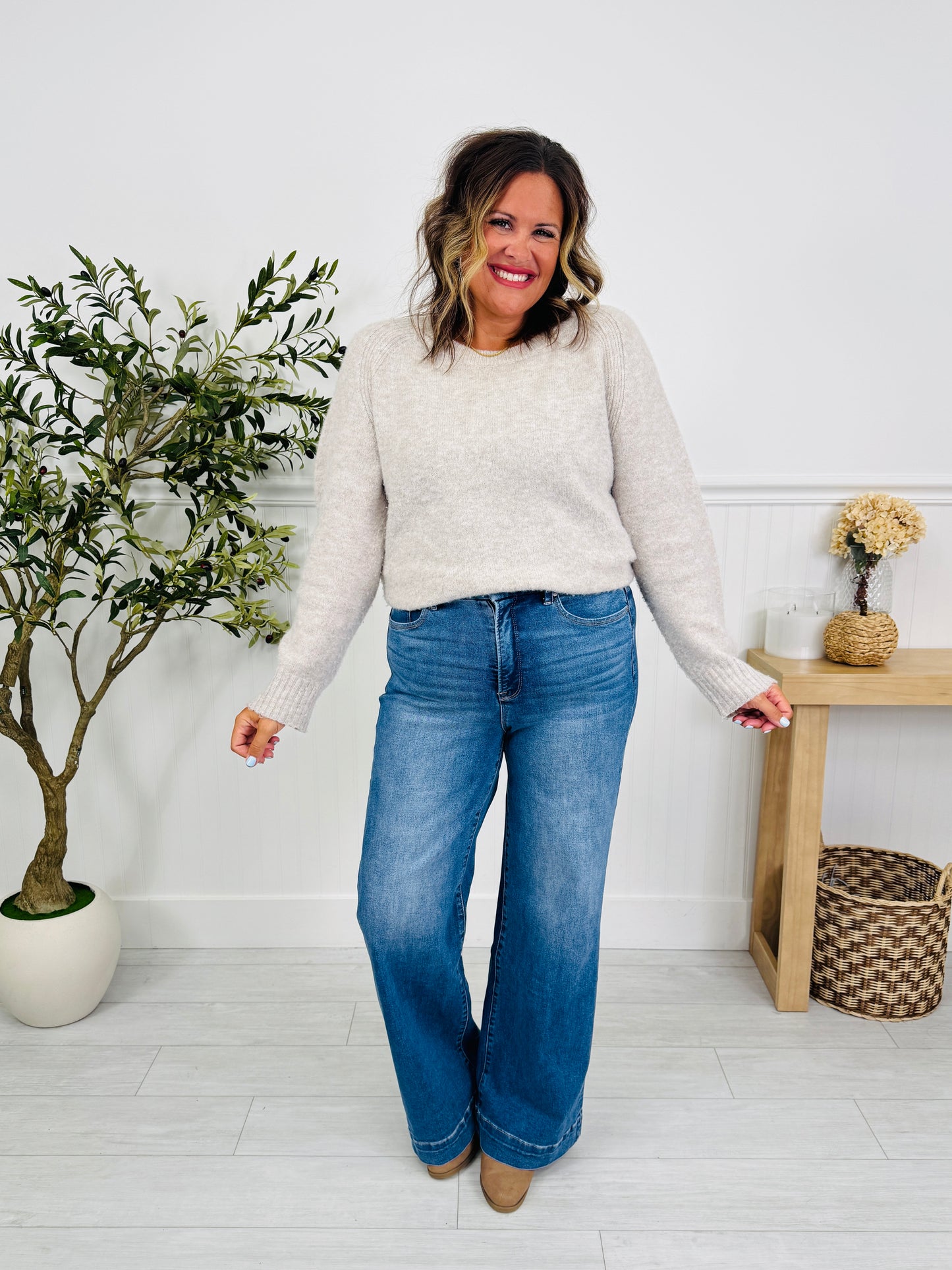 Ready to Roll Retro Wide Leg Jeans in Three Inseams