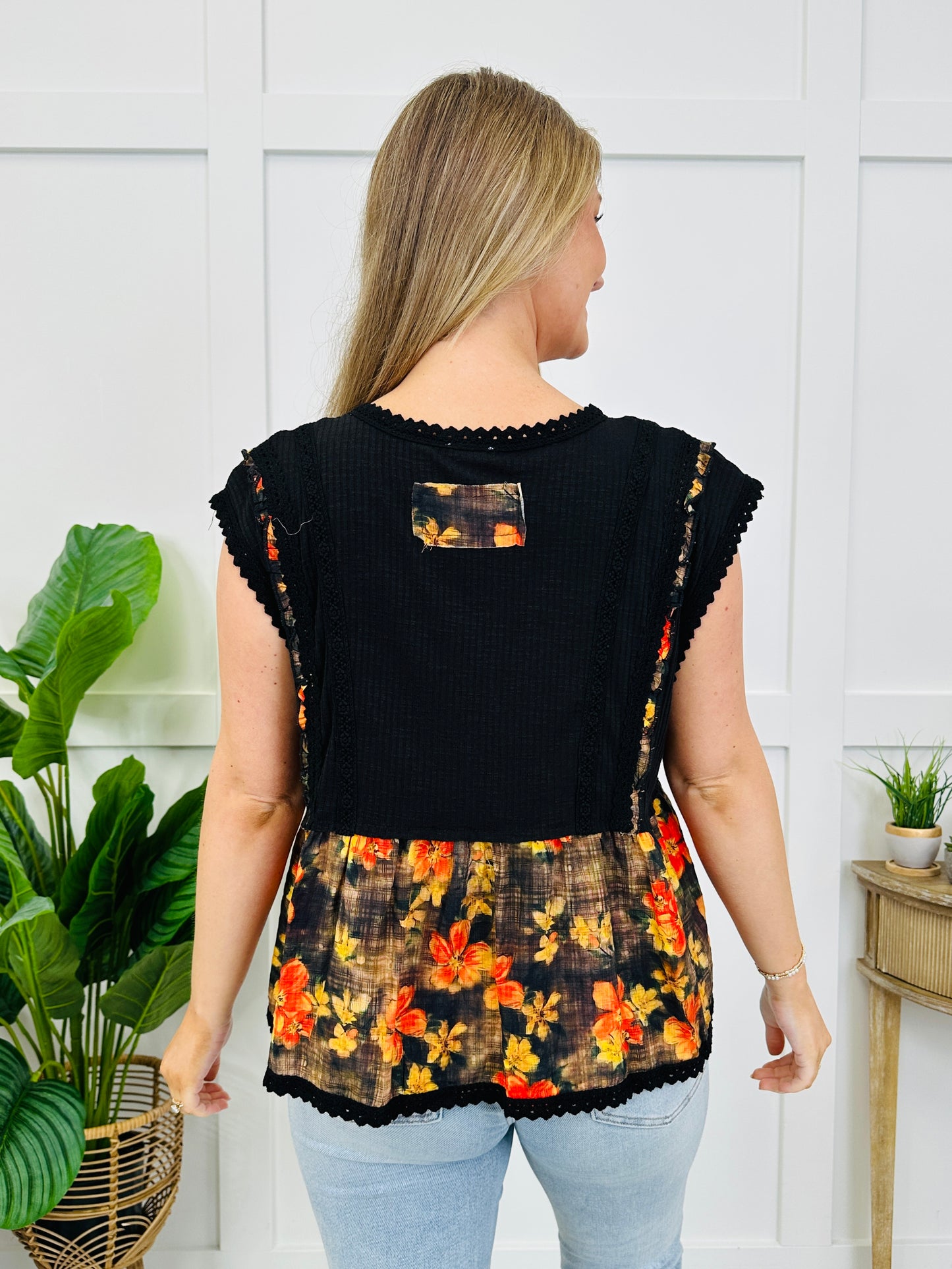 A Study in Stillness Tank Top In Black