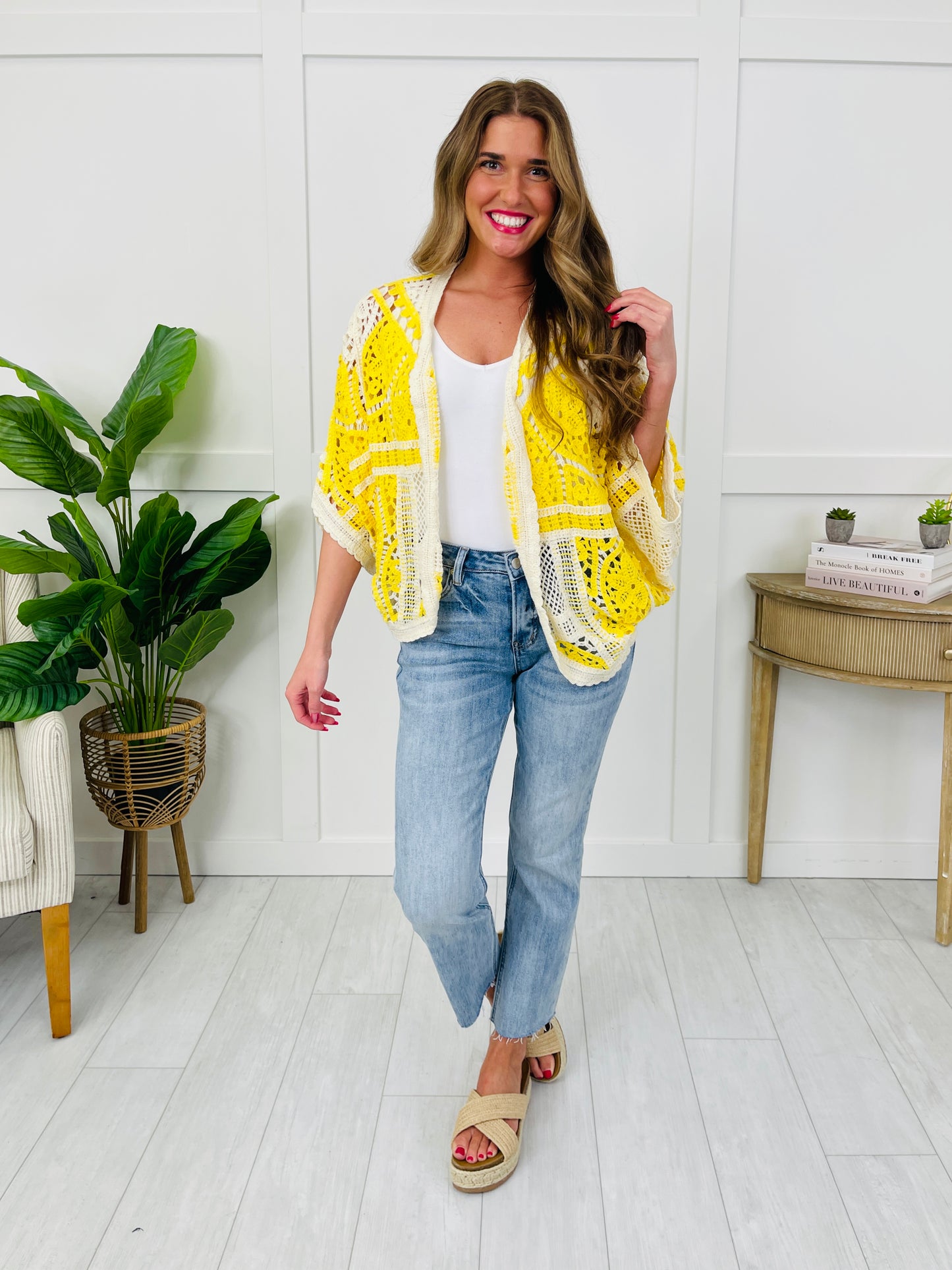 Spotlight Finds You Kimono In Yellow