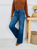 With You In Mind Wide Leg Tummy Control Jeans in Four Inseams