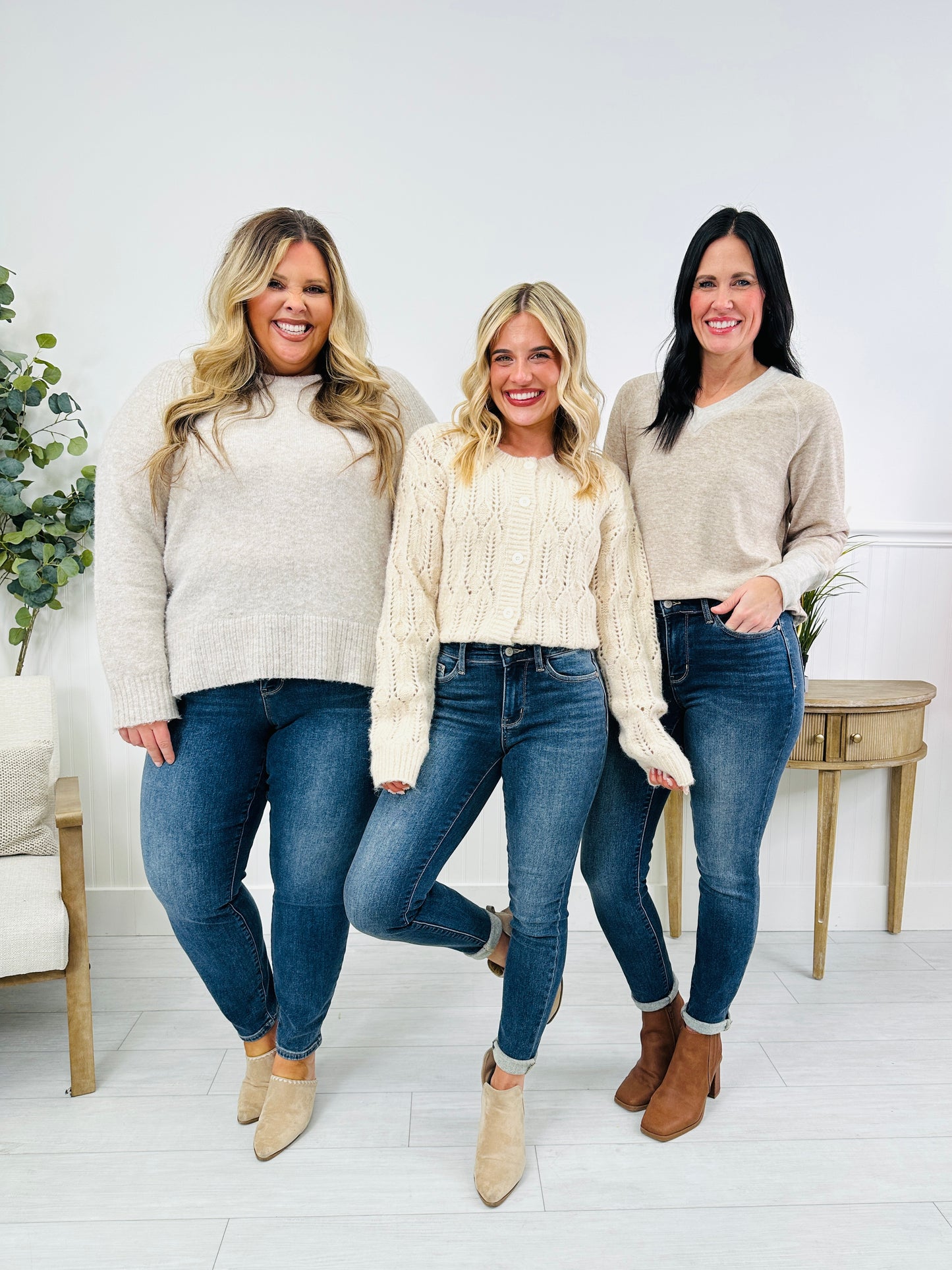 Judy Blue Confidently Cozy Thermal Skinny Jeans in Reg/Curvy