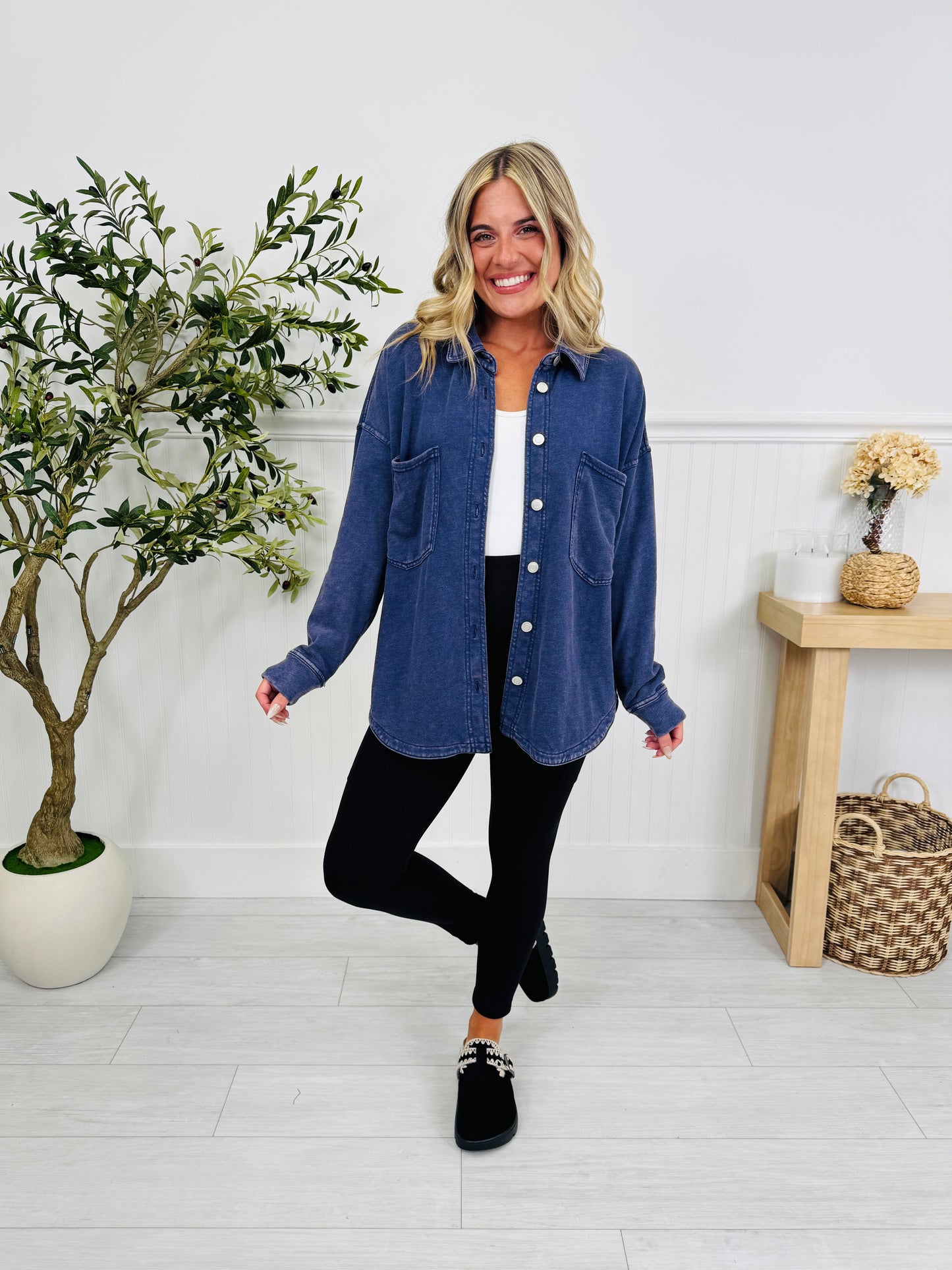 Go Everywhere Jacket In Indigo