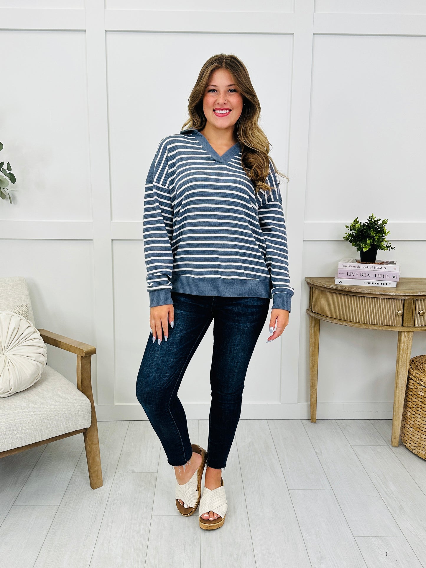 The Off-Duty Stripe Top