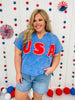 Patriotic Patchwork Top in Multiple Colors