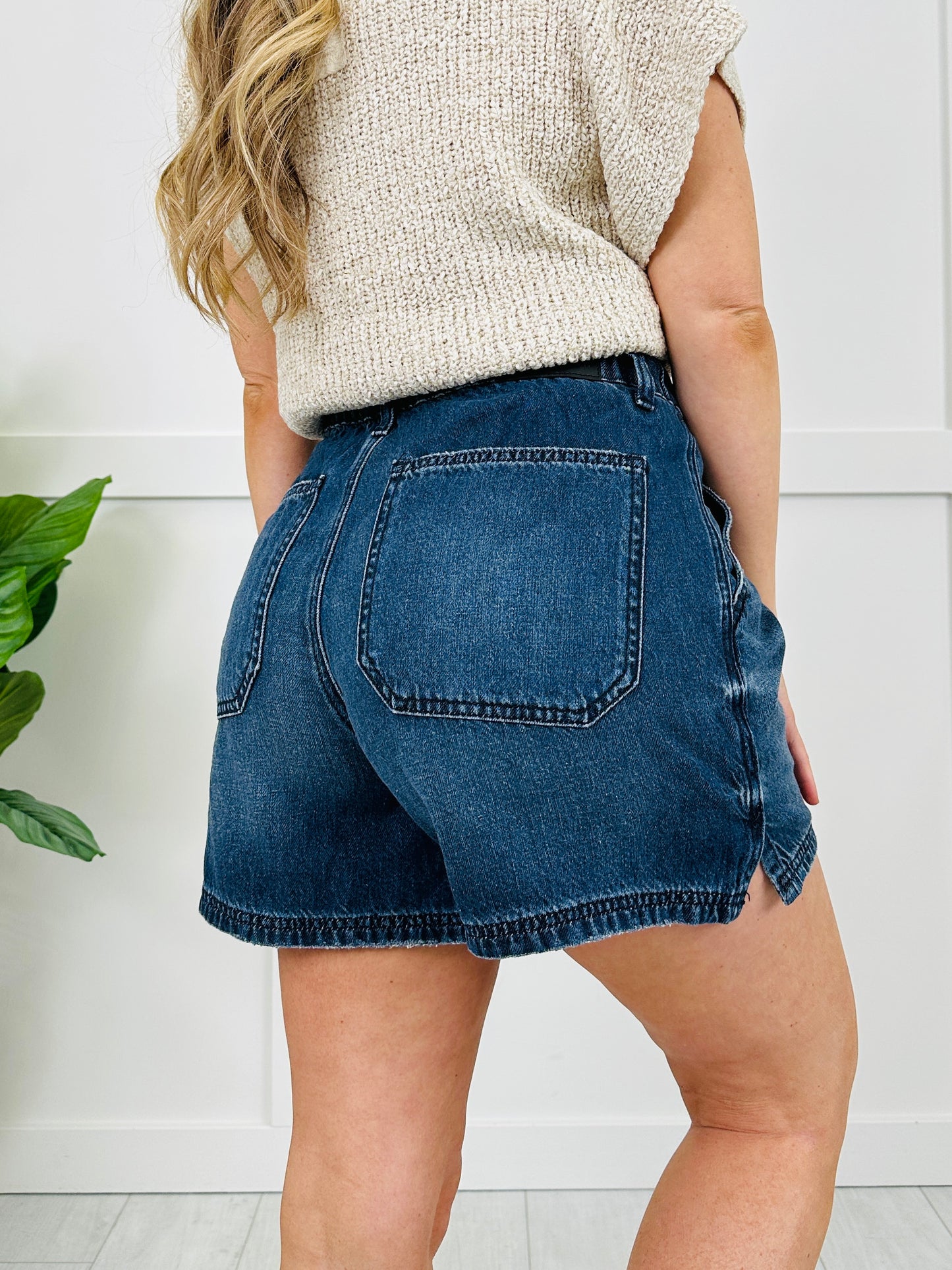 Judy Blue Coastal Drift Featherweight Shorts