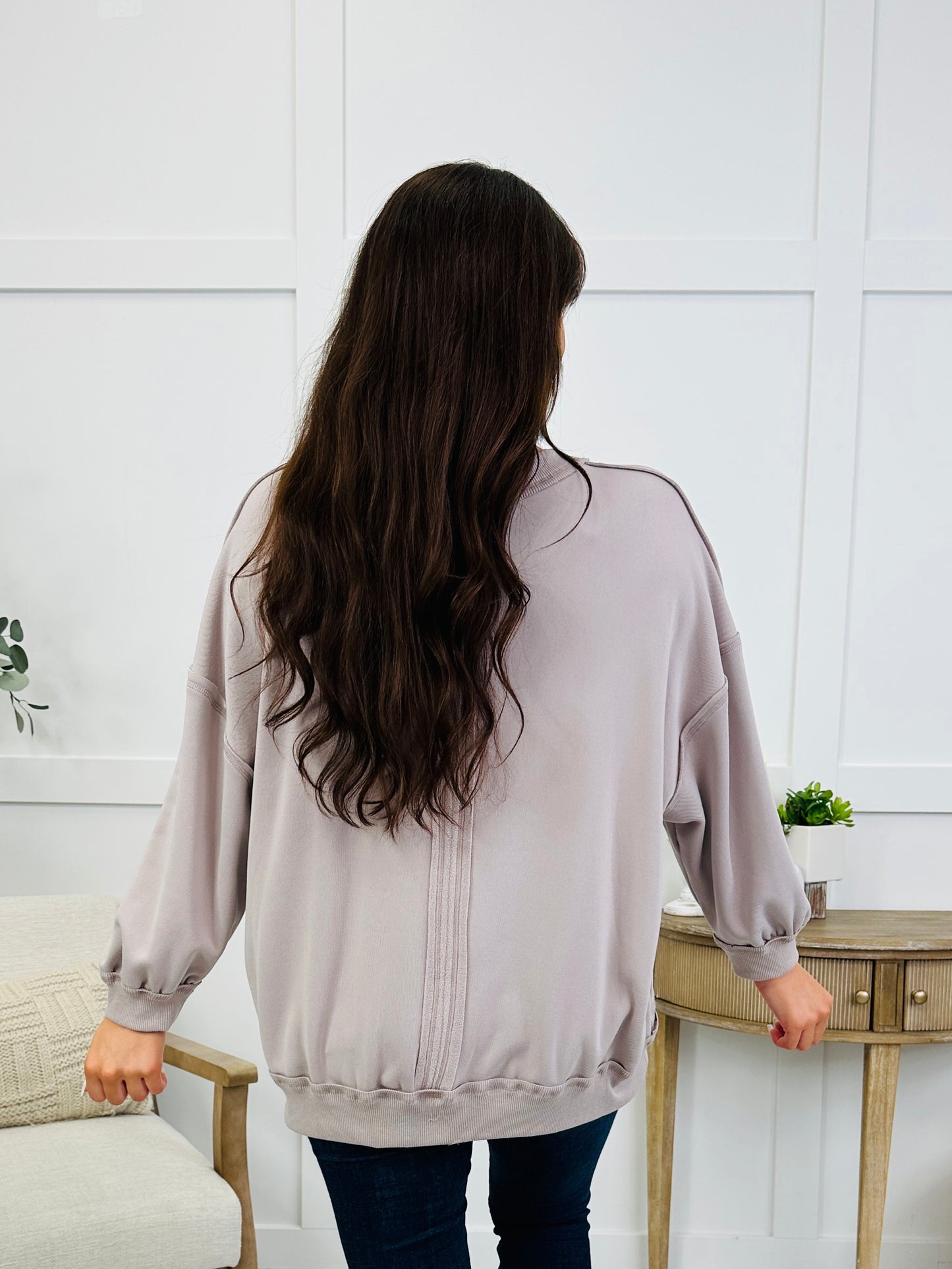 Calm & Collected Pullover In Multiple Colors
