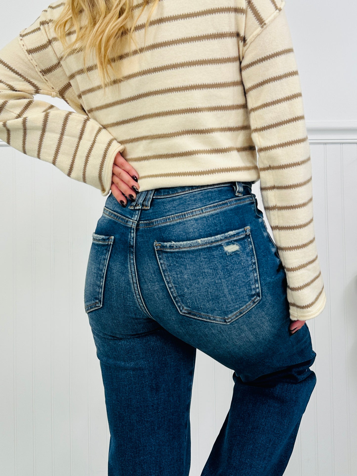 All About You Straight Leg Tummy Control Jeans in Three Inseams