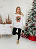Holly Jolly Dog Mama Graphic Crewneck Sweatshirt