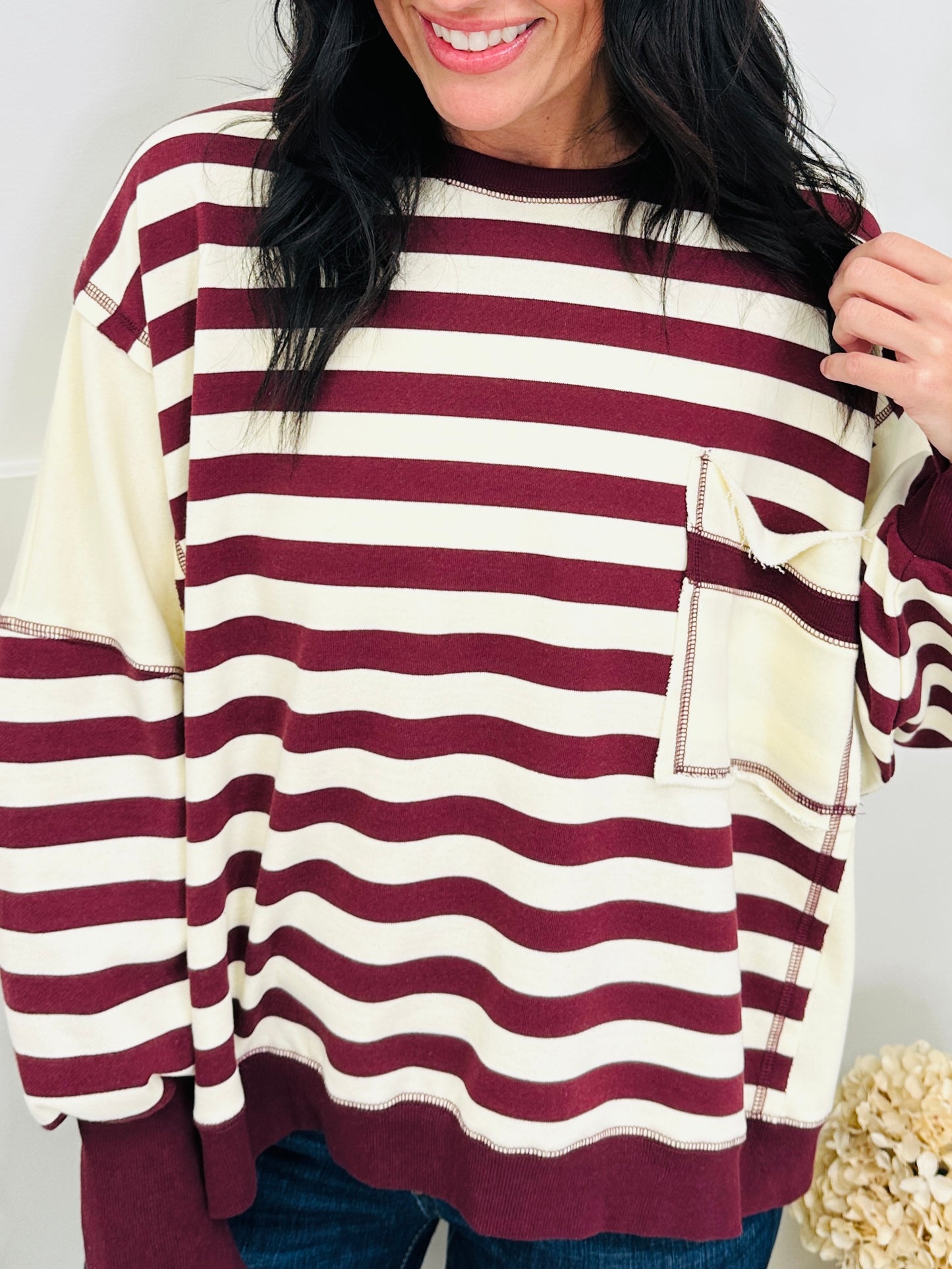 The Hidden Gem Top In Wine/Ivory