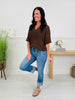 Show Up In Style Tummy Control Cropped Straight Jeans