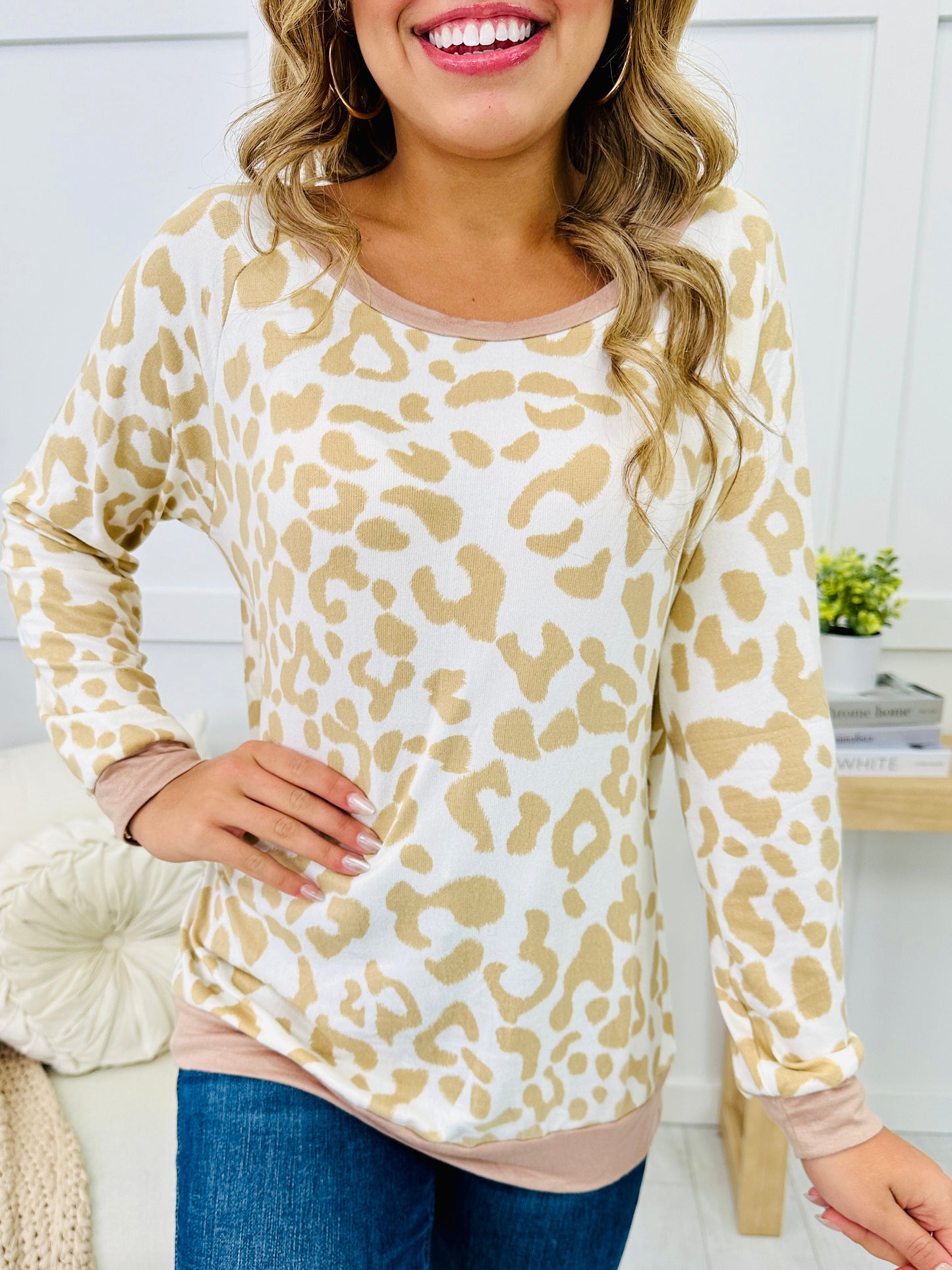 Leopard Luxe Top