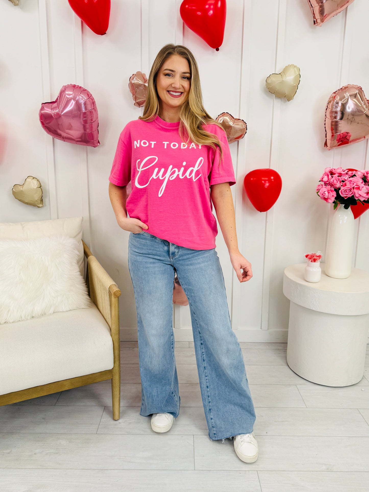Not Today Cupid Graphic Tee