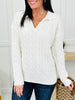 Sunday Polished Sweater in Cream