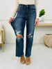 Judy Blue Straight Into Spring Straight Leg Jeans