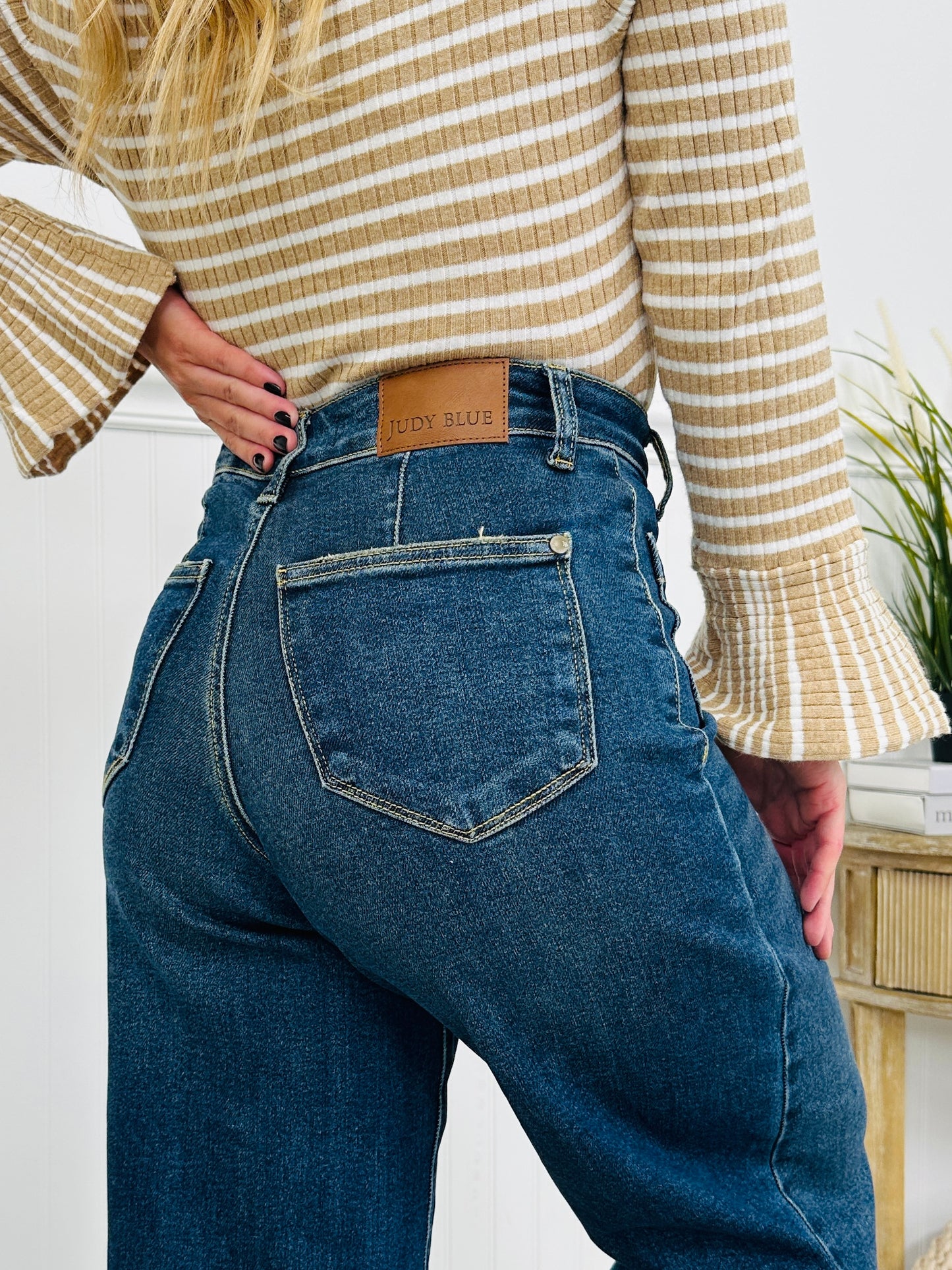 Judy Blue Perfectly Palazzo Wide Leg Jeans