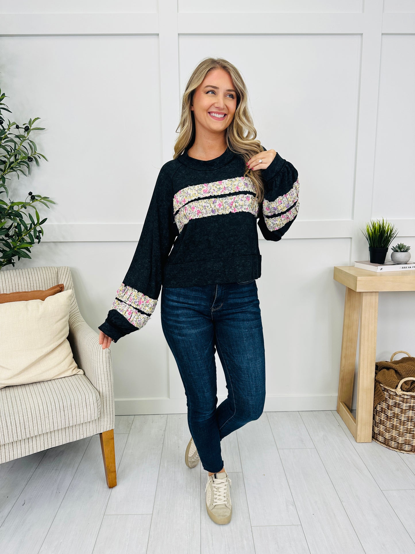 Stay In Style Top in Black