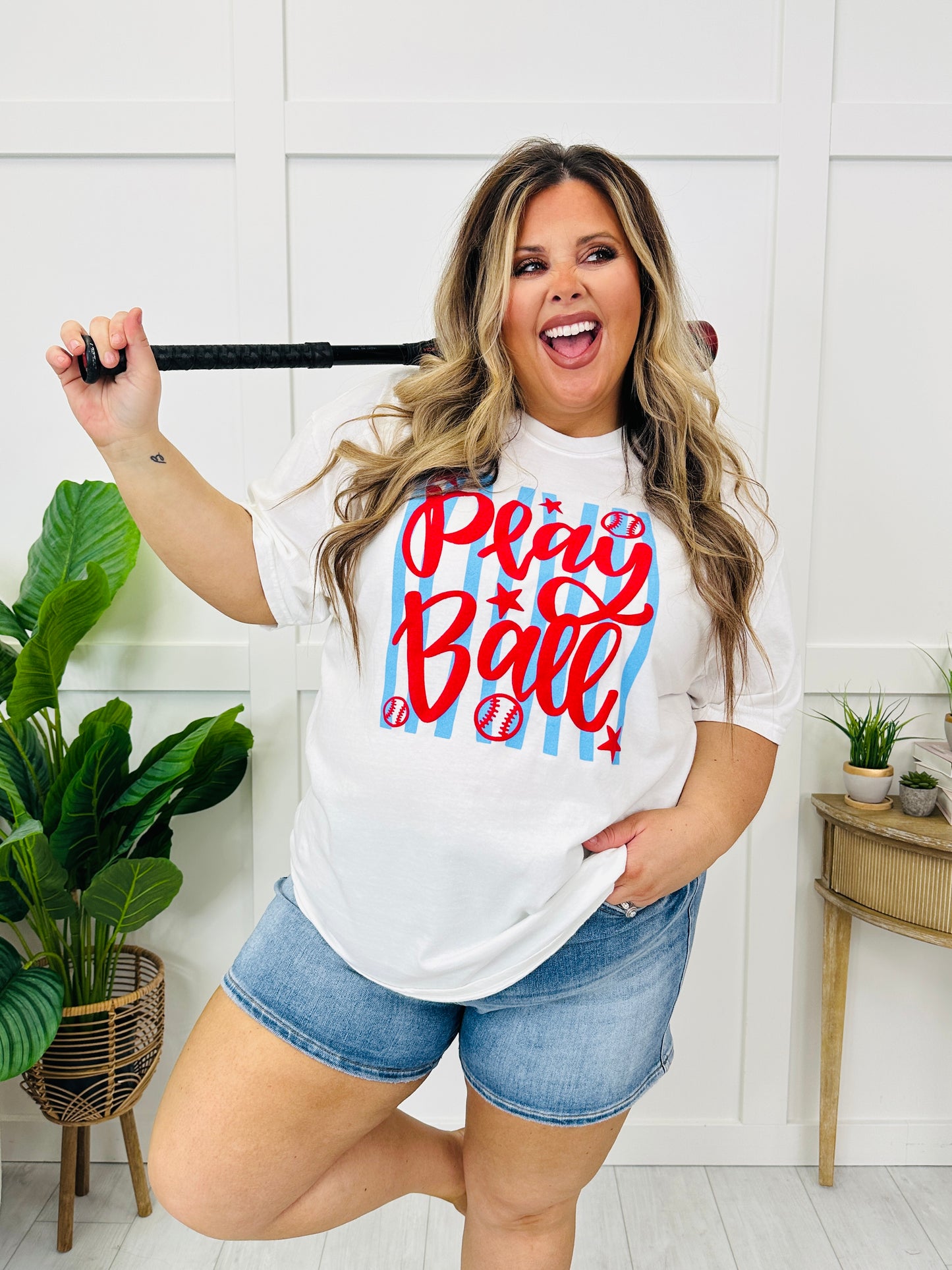 Play Ball Graphic Tee