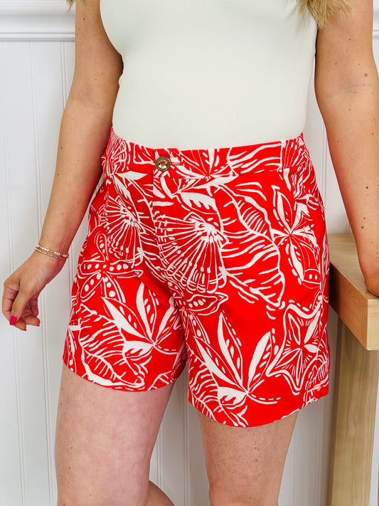 Sweet Summertime Shorts in Newport Print