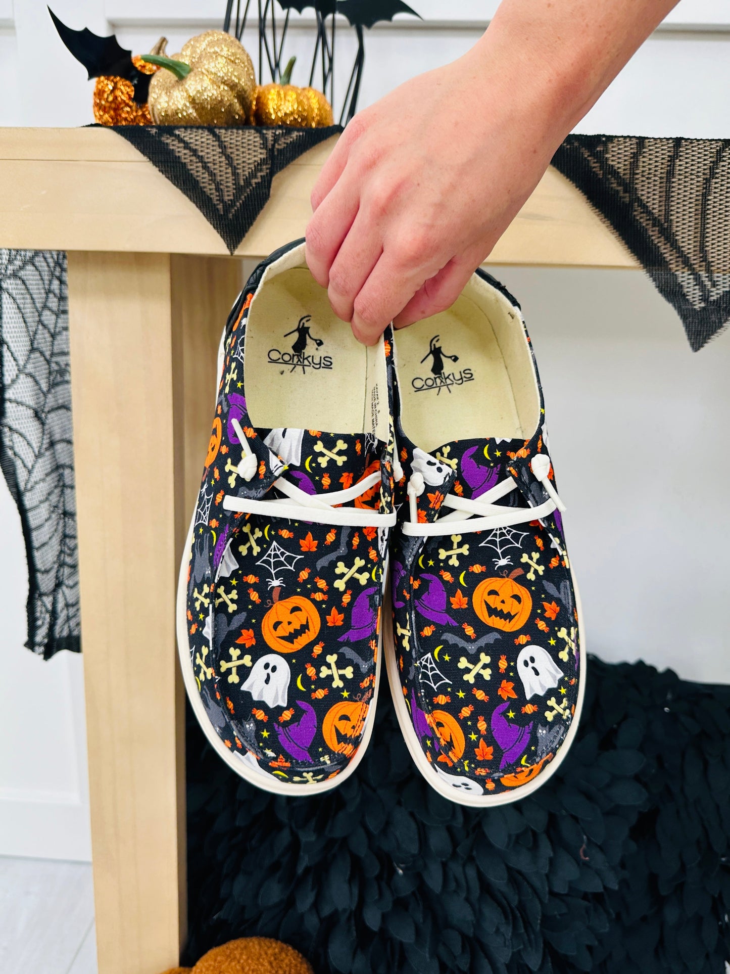 Spooky Steps Sneakers