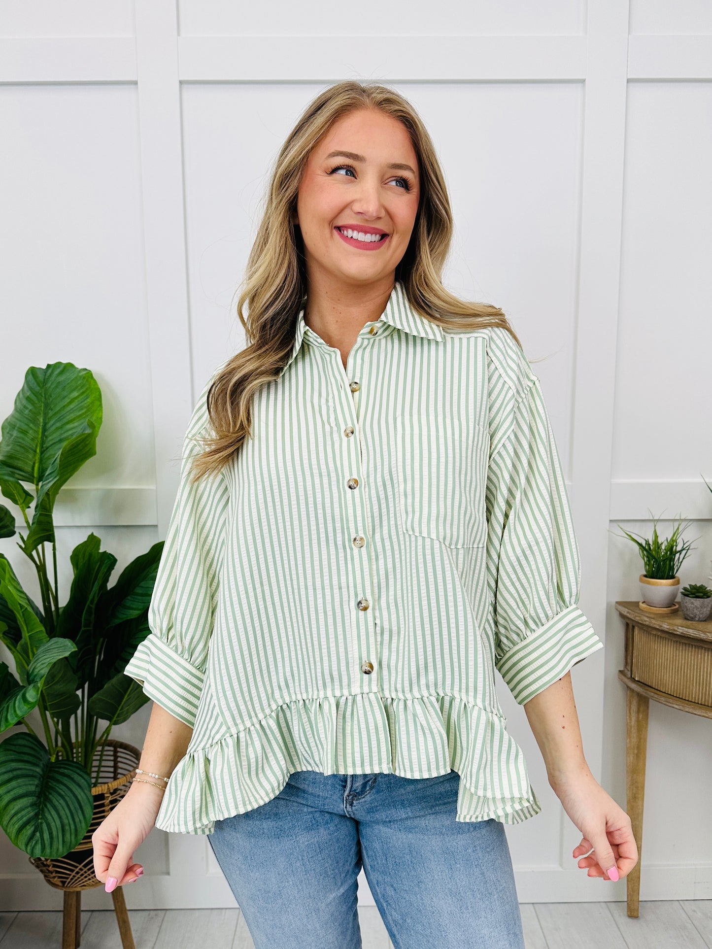 Easy Breeze Stripes Top in Multiple Colors